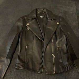 Leather Bebe jacket